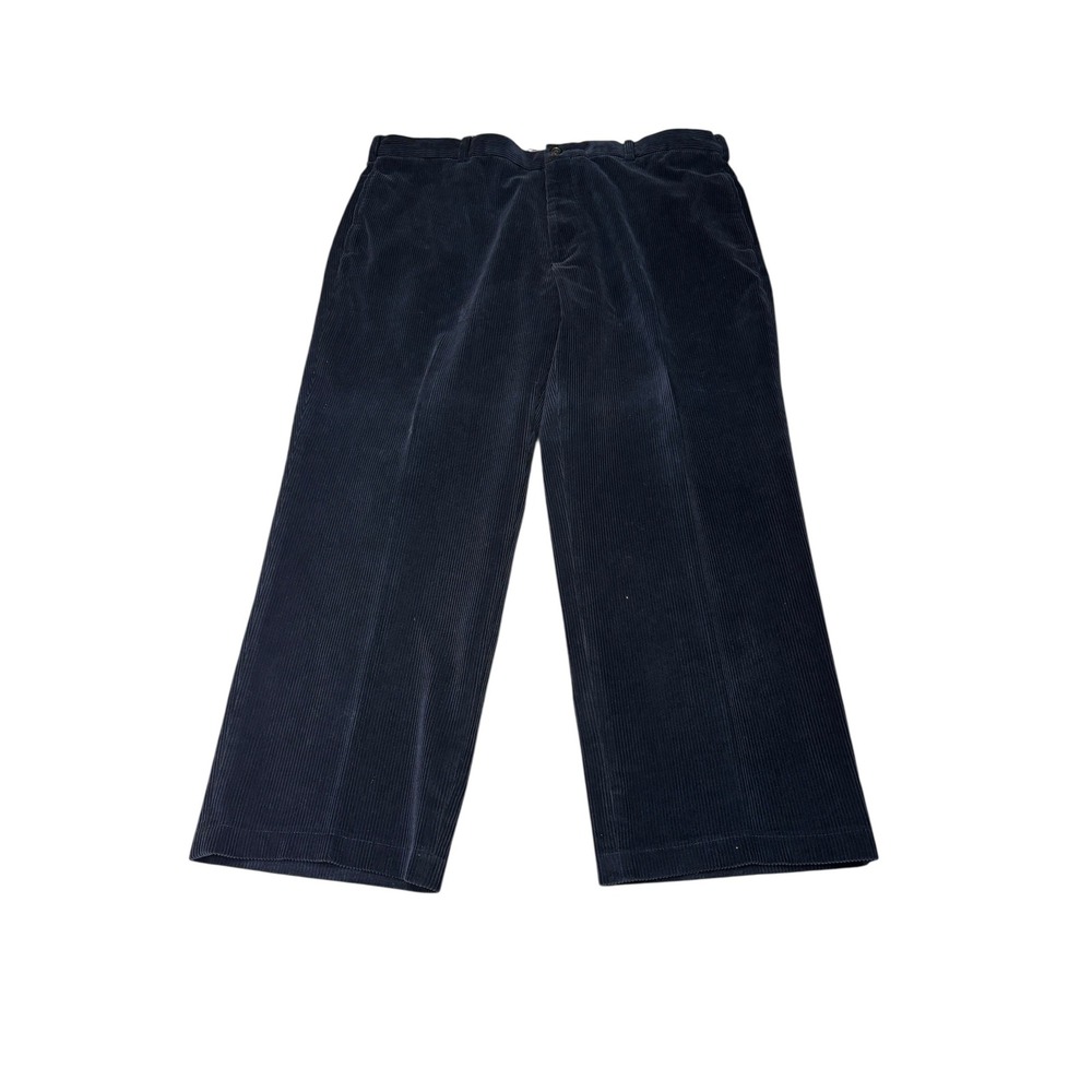 Brooks‎ Brothers Hudson Corduroy Pants Mens 42x28 Actual Black Cotton
